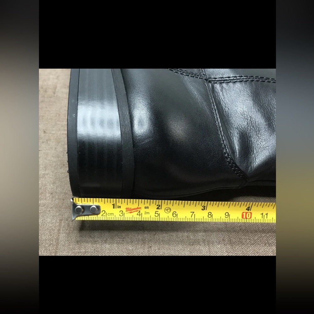 INC International Concepts Fawne Women's Riding Boots Black Leather Size 8.5M - Picture 15 of 16
